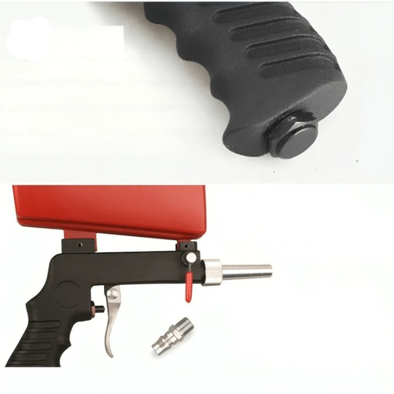 Rustentferner Pro – Handgehaltene Sandstrahlmaschine mit verstellbarer Düse