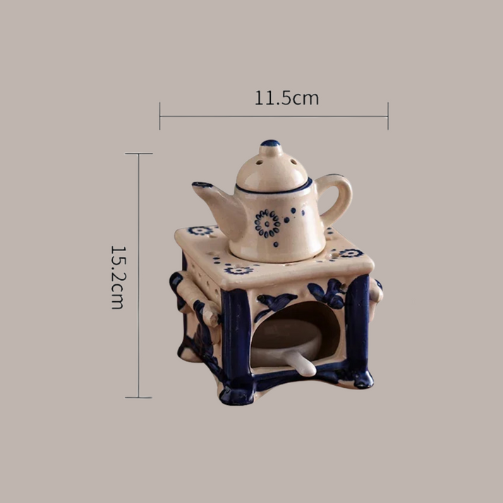 TeapotGlow - Mini Teekanne Aroma Duftdiffusor