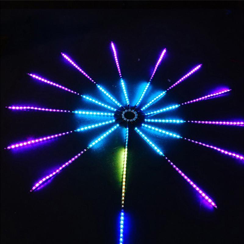 GlowArt Smart LED Wandleuchte mit Fernbedienung und DIY Licht Einstellungen