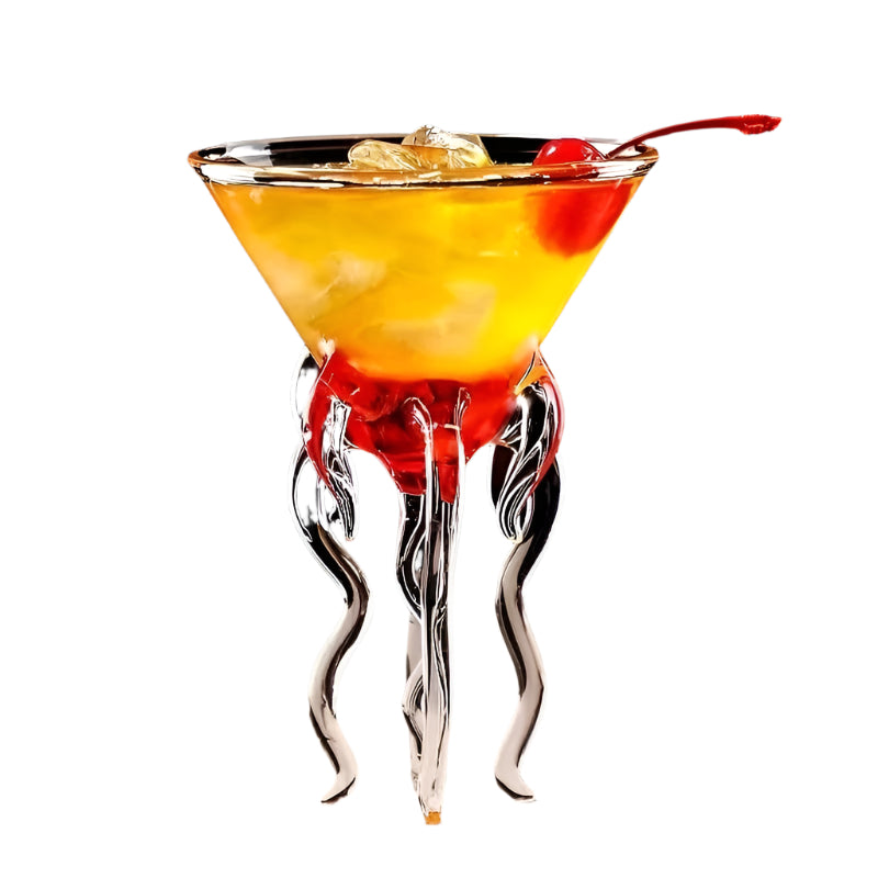 JellyGlow - Cocktailglas in Form von Quallen