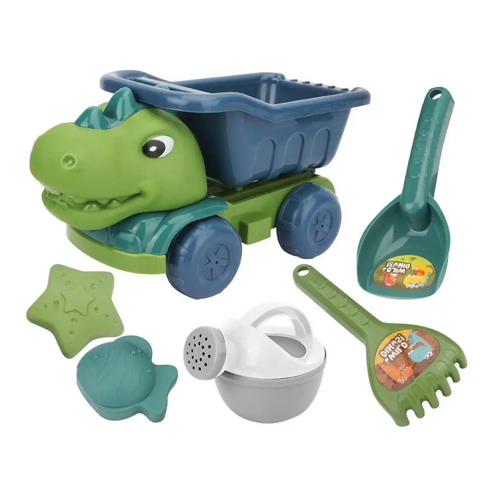 DinoDigs - Dinosaurier Sandspielzeug-Set für Kinder mit Sandwerkzeugen