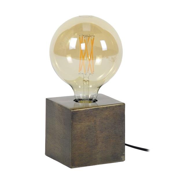 SteelLume – Slanke industrielle Tischlampe für moderne Räume