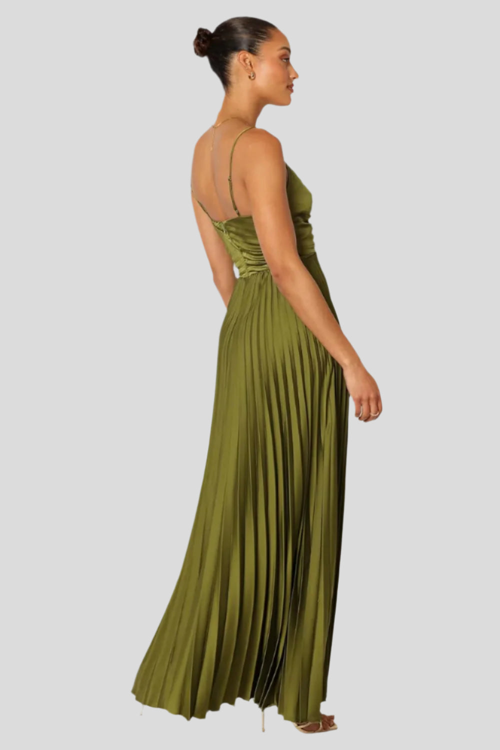 Elise – Faltenrock-Midikjole für elegante Anlässe
