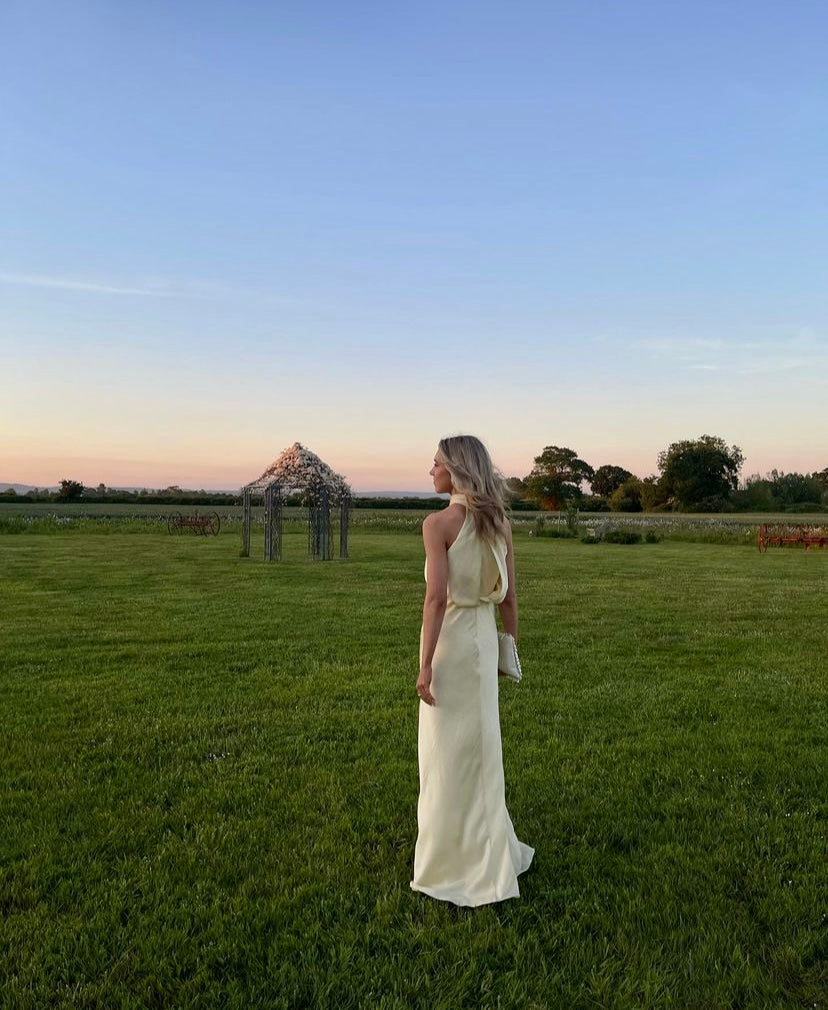 Soline Halsband Maxikleid