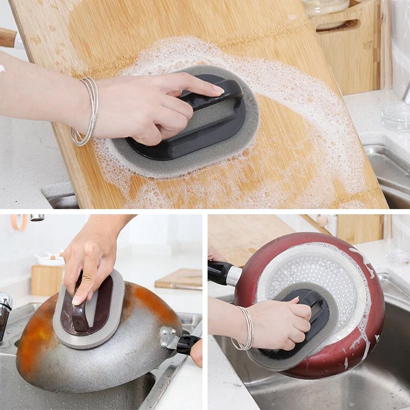 GripClean Ergonomischer Küchenschwamm – Effektive Reinigung mit Komfortablem Griff