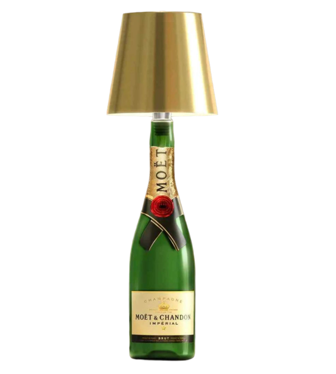 Mila LumiBottle LED-Flaschelampe – Elegante wiederaufladbare Lampe