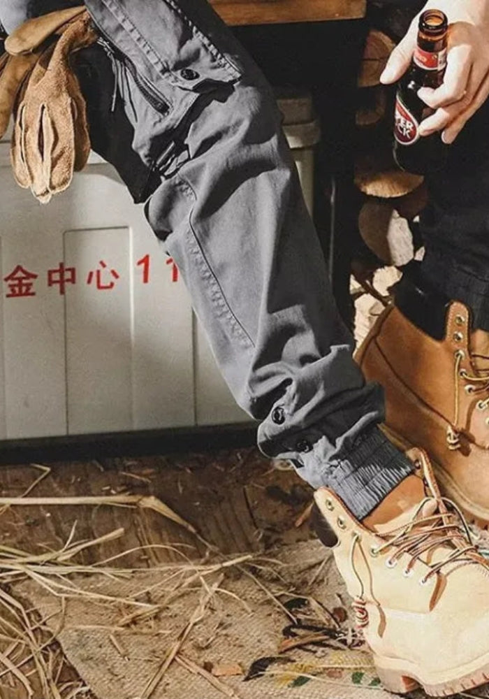 Emil UrbanEase Cargo-Hosen – Freizeit-Kunststoffhose mit Mehreren Taschen
