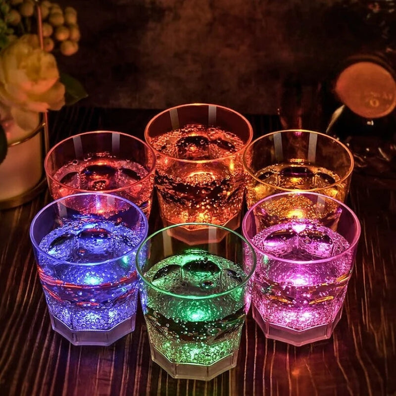 LumiFlute - Farbwechselndes LED Champagnerglas