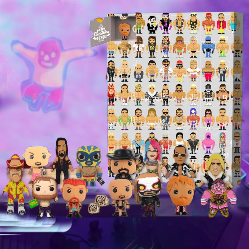 WWE Adventskalender mit 24 lustigen Überraschungen