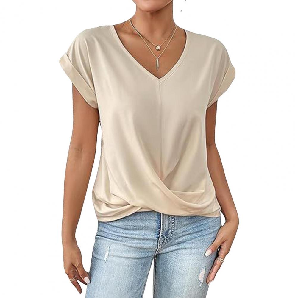 Sophia Elegant & Stilvoll V-Ausschnitt Shirt