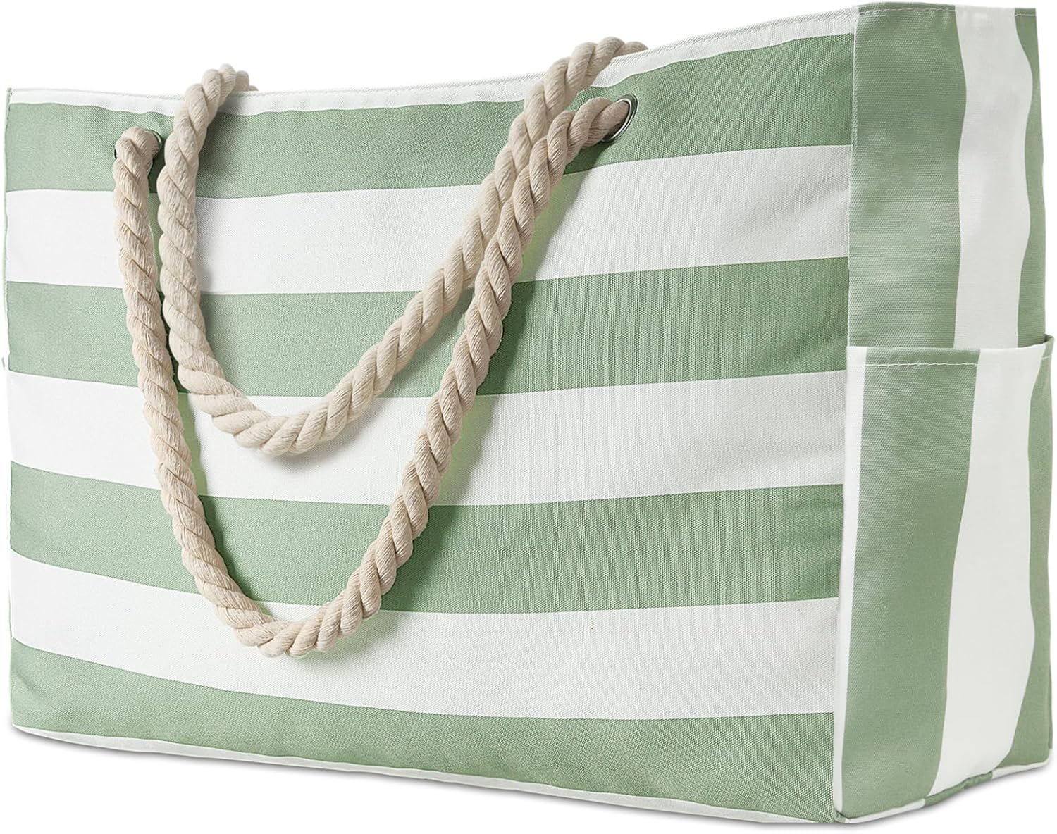 Große Strandtasche mit Reißverschluss – Wasserdicht & Praktisch