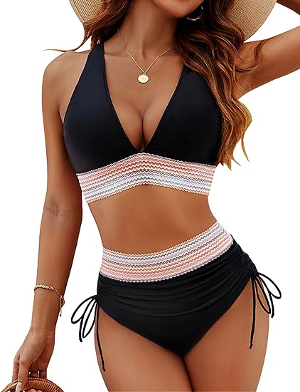 Eva Elegance Hochtaillierter Bikini