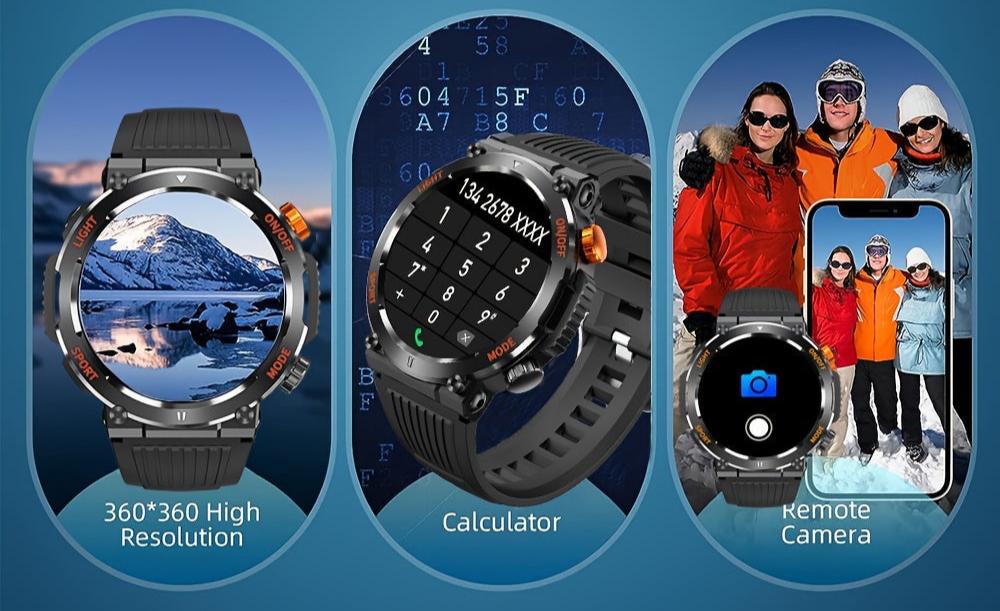 AquaFit LED Smartwatch