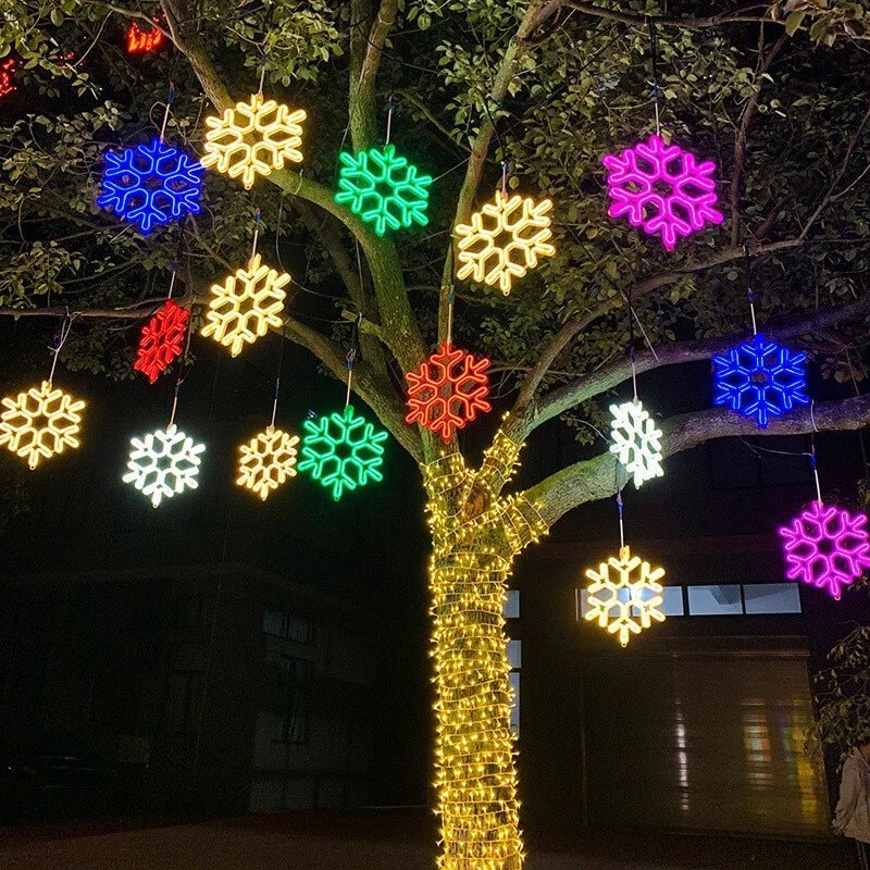 FrostLume Snefnug LED Lichterkette
