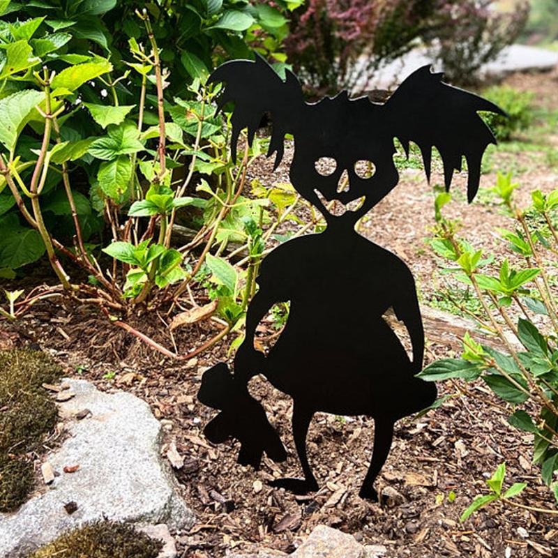 ScareSilhouette Unheimliche Garten Dekorationen