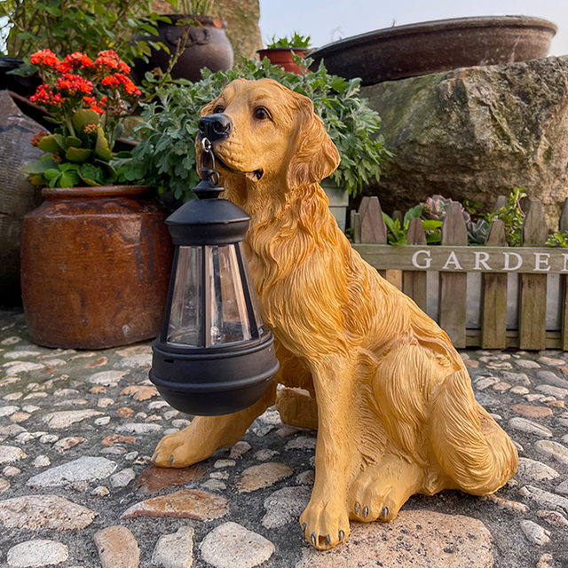 Verspielt Pfoten Solarlampe