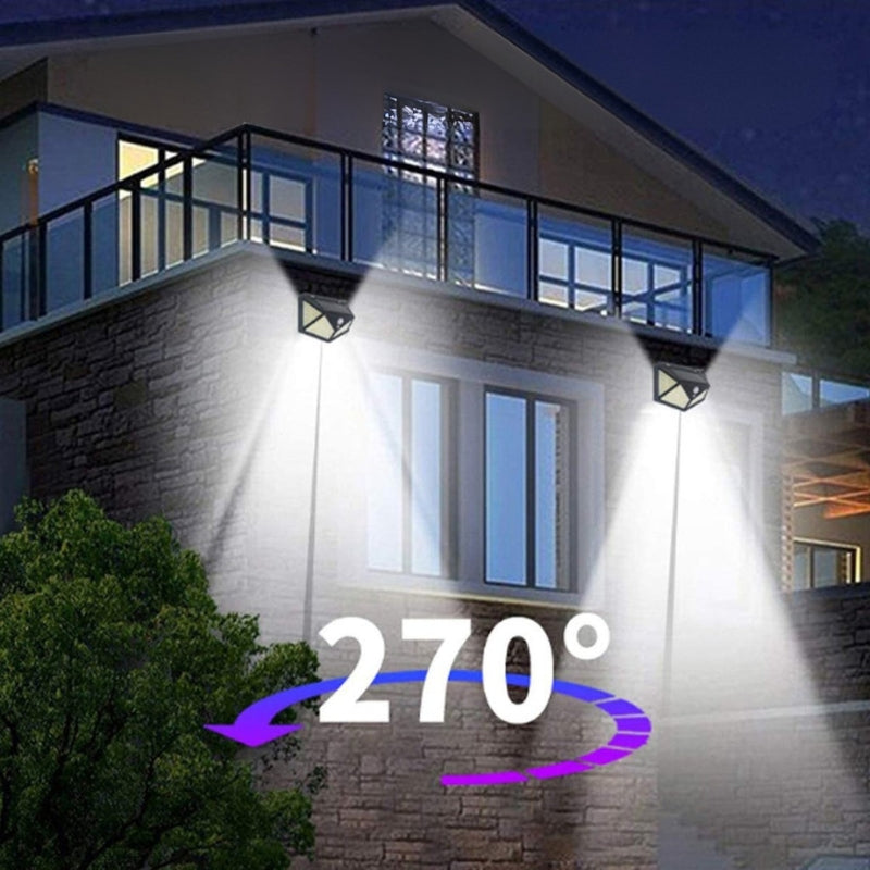 EcoBright Solarlampe mit Bewegungssensor