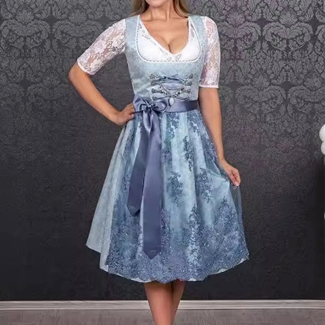 Nora | Damen Klassisches Oktoberfest Dirndl Kleid | 2025