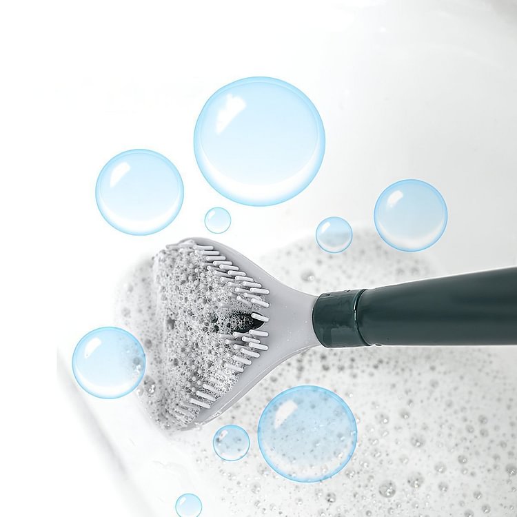 FlexScrub Smart Toilettenbürste mit flexiblen Bürsten und eingebauter Reinigung