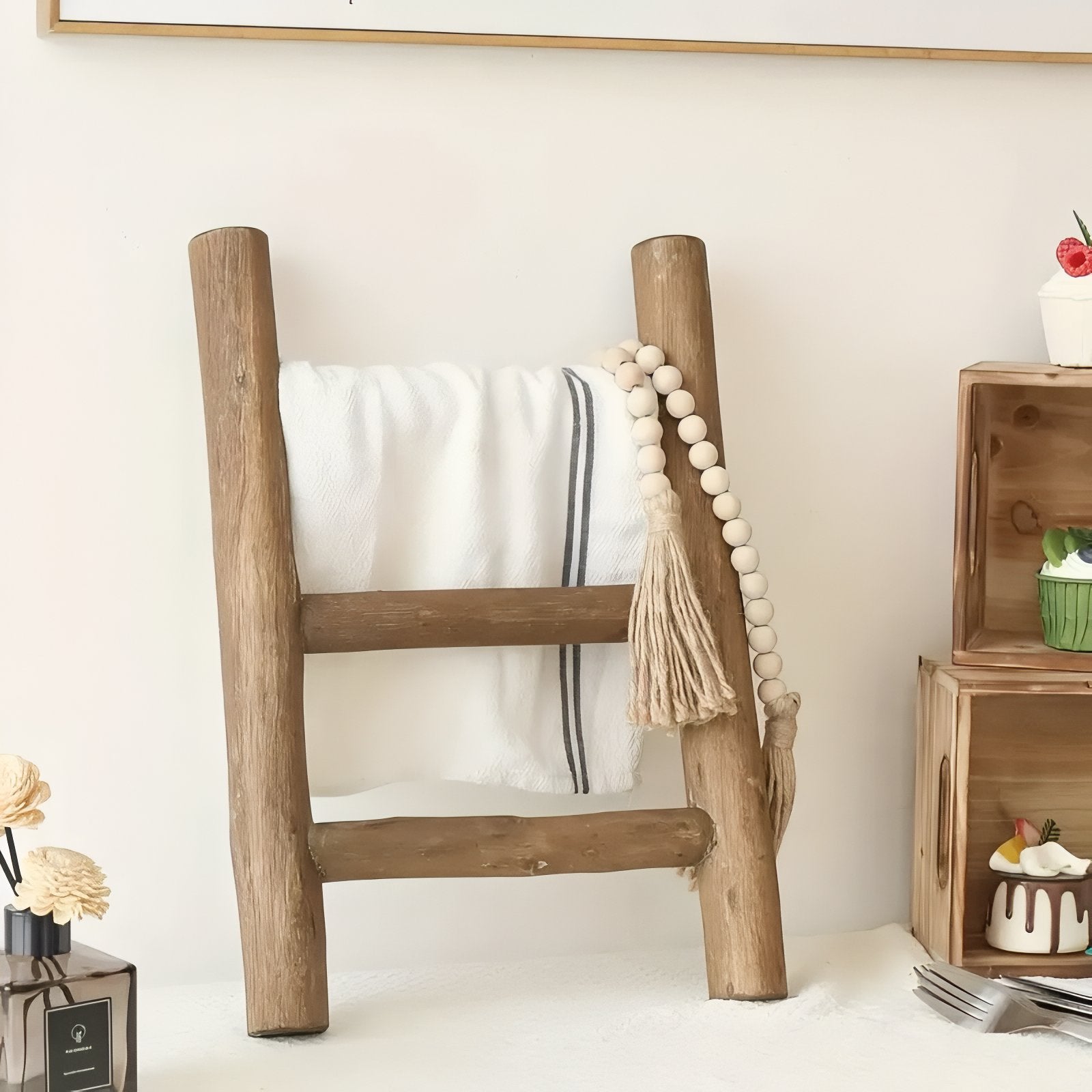 TræLina Handtuchleiter aus Holz