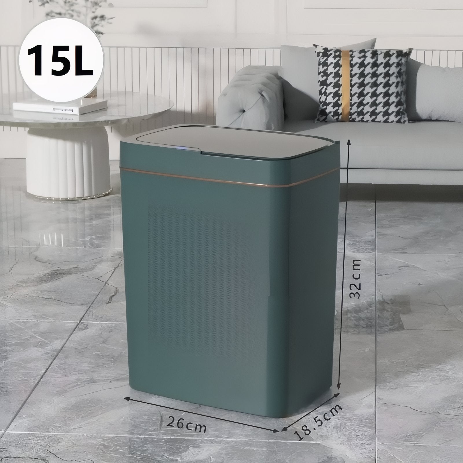 NeatBin - Eleganter und funktionaler Badezimmer-Abfallbehälter