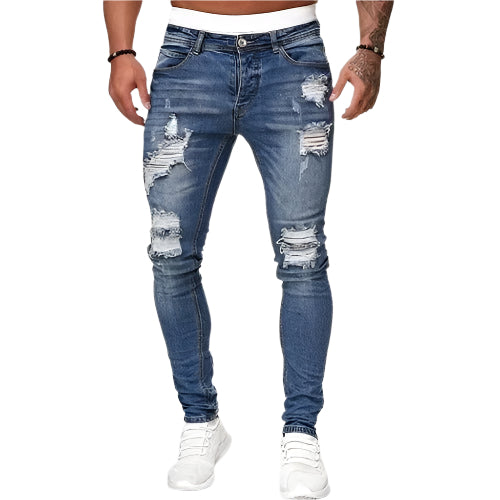 Patrick - Notwendige Skinny Jeans für Männer mit robuster Kante