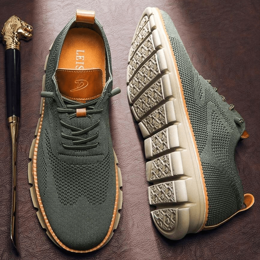 Theo Atmungsaktive Strick Sneakers