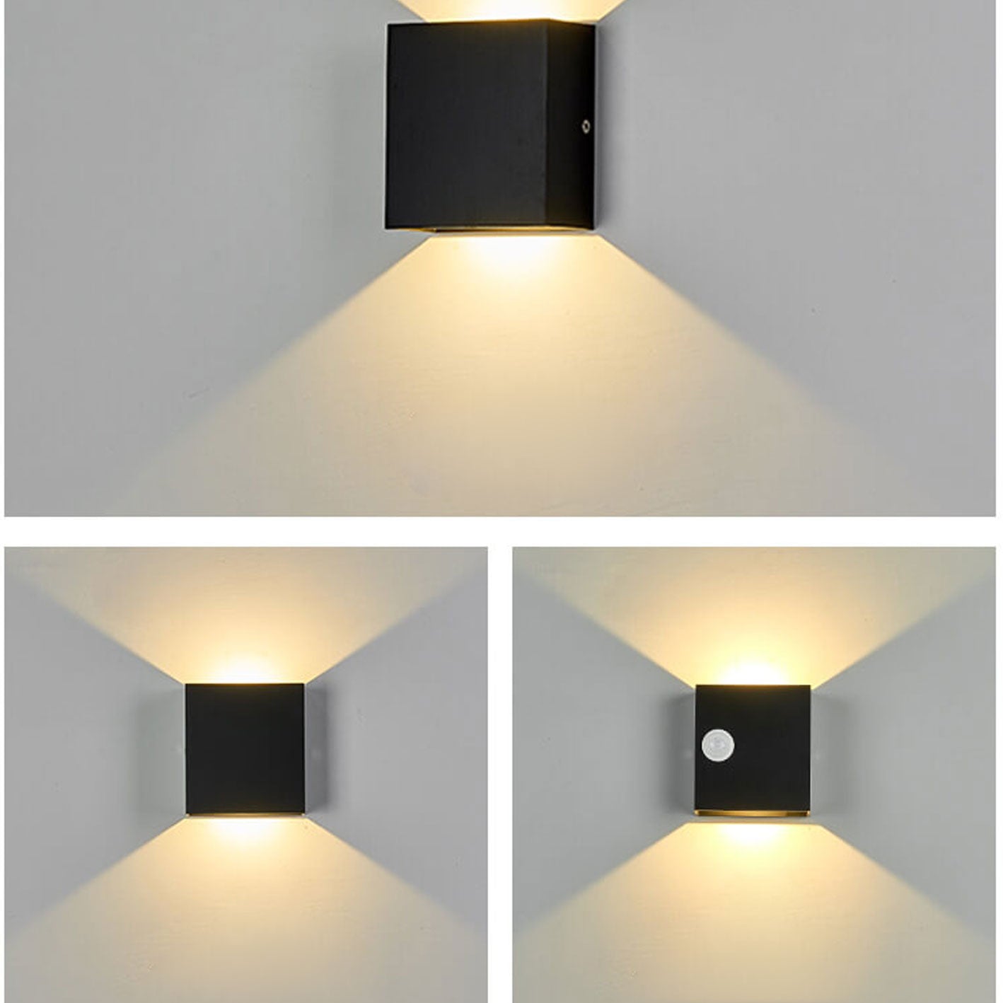 LumiGuard LED-Wandleuchte mit Bewegungsmelder – Moderne Außenbeleuchtung