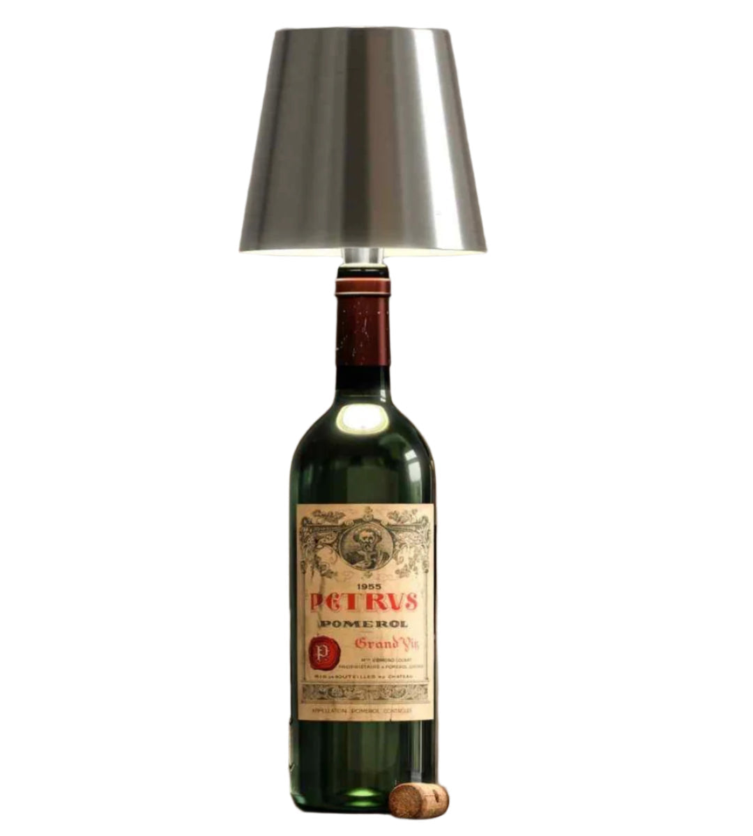 Mila LumiBottle LED-Flaschelampe – Elegante wiederaufladbare Lampe