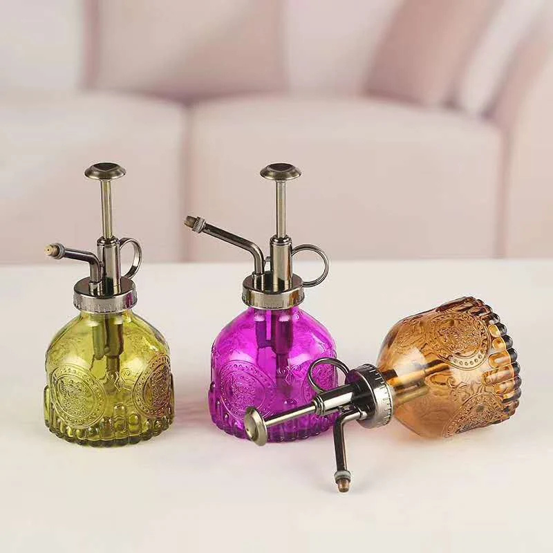 BloomMist Vintage-Glas-Sprayflasche
