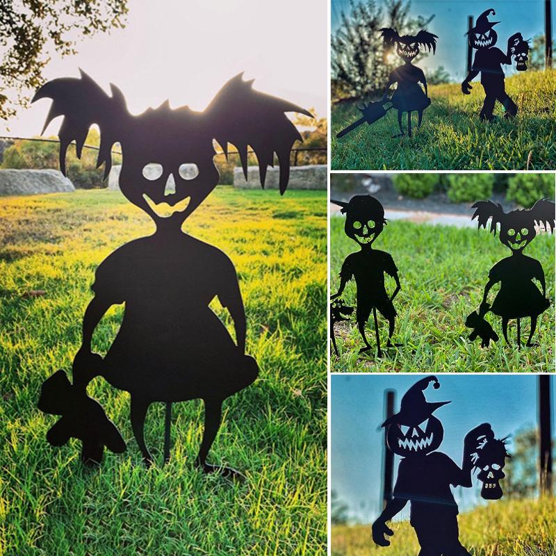 ScareSilhouette Unheimliche Garten Dekorationen
