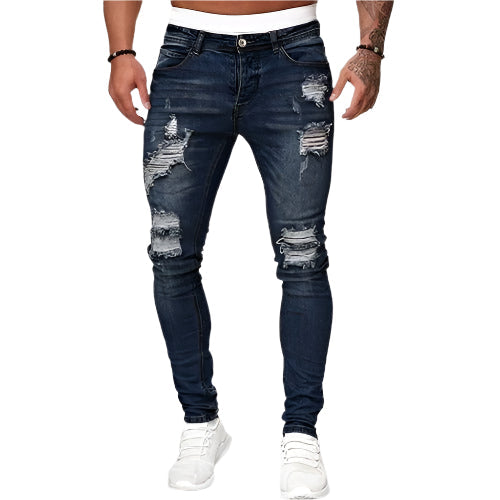 Patrick - Notwendige Skinny Jeans für Männer mit robuster Kante
