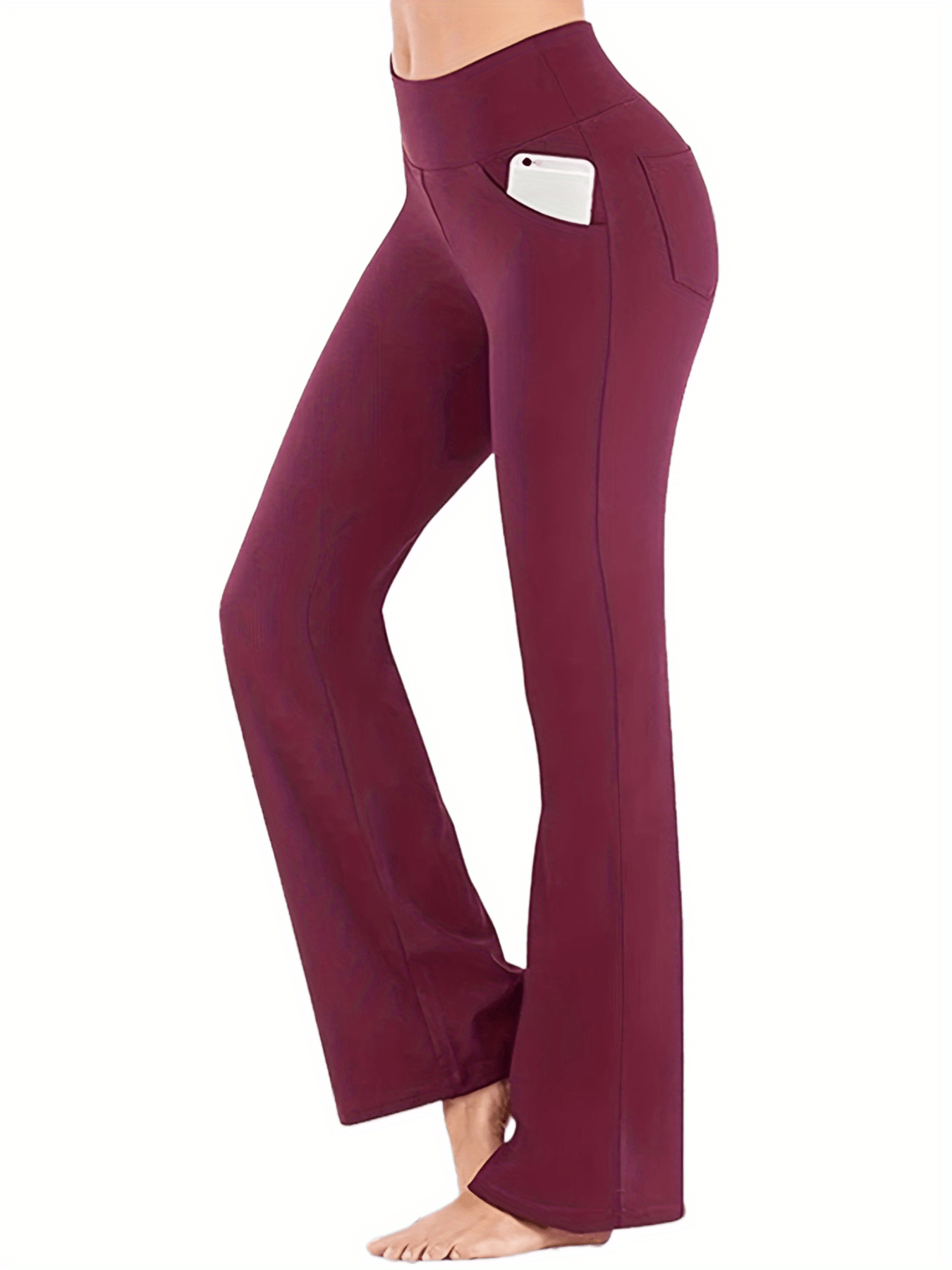 Anne - Yogahosen mit weitem Bein und Tasche für Frauen