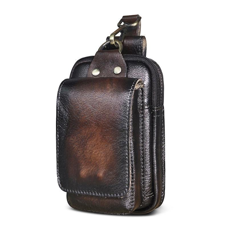 Simon - Stilvolle vegane Leder-Gürteltasche