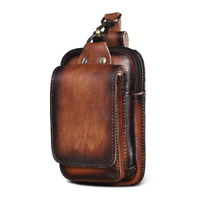 Simon - Stilvolle vegane Leder-Gürteltasche