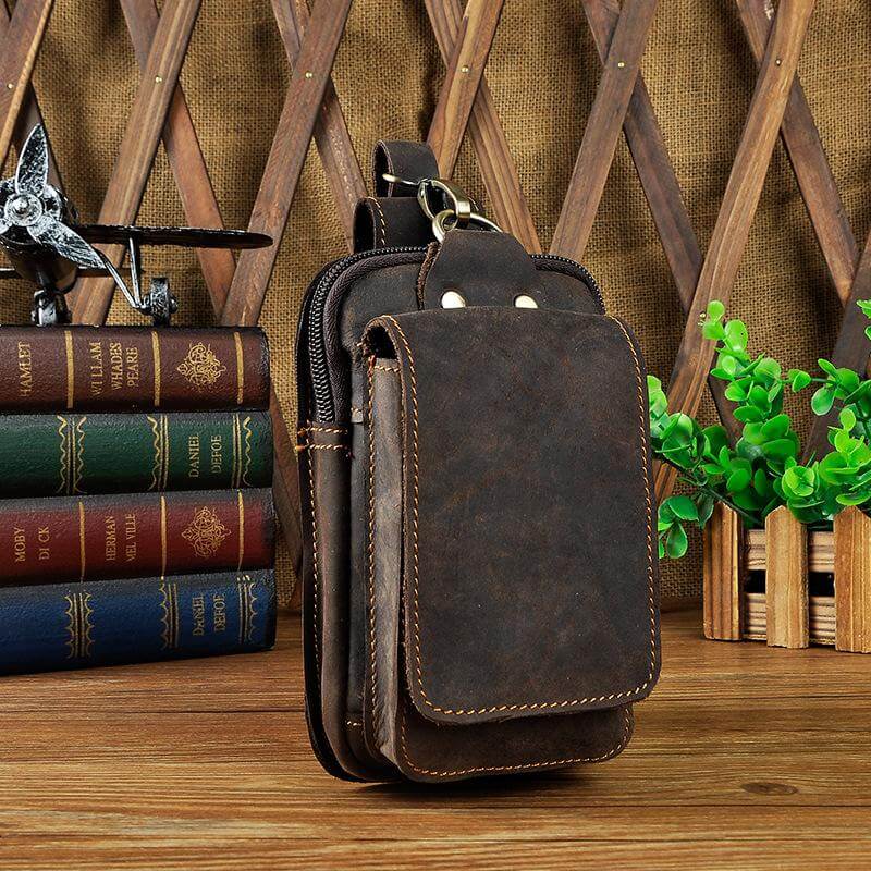 Simon - Stilvolle vegane Leder-Gürteltasche