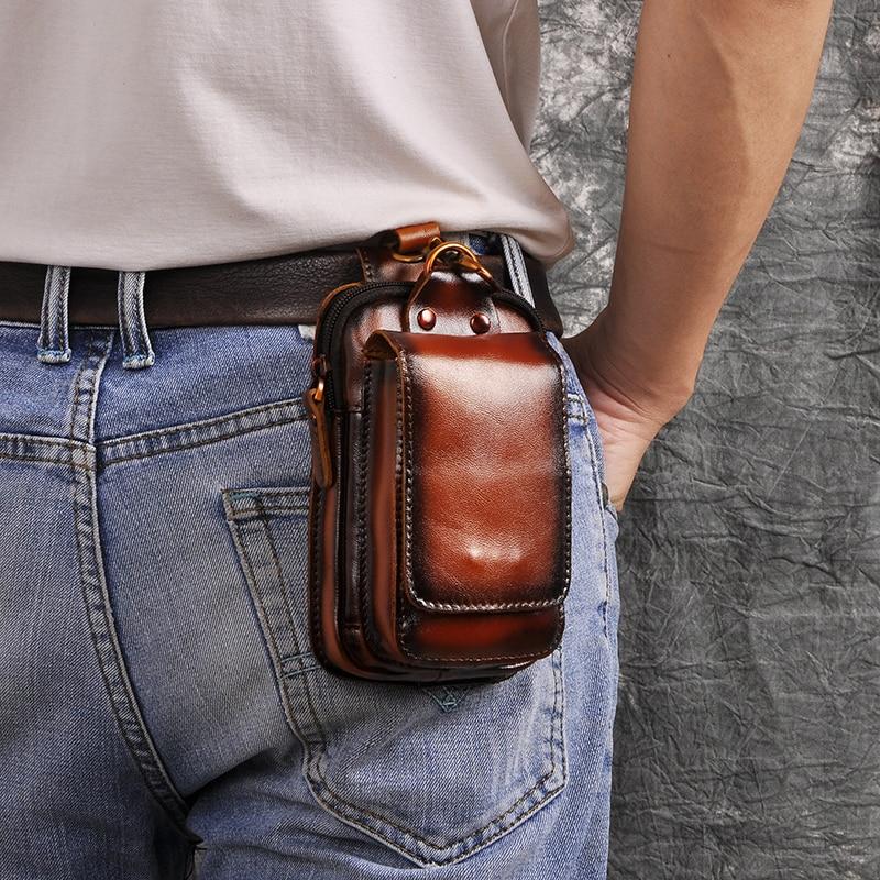 Simon - Stilvolle vegane Leder-Gürteltasche