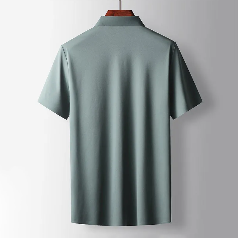 Stevan - Klassisk mænds solid button-down polo