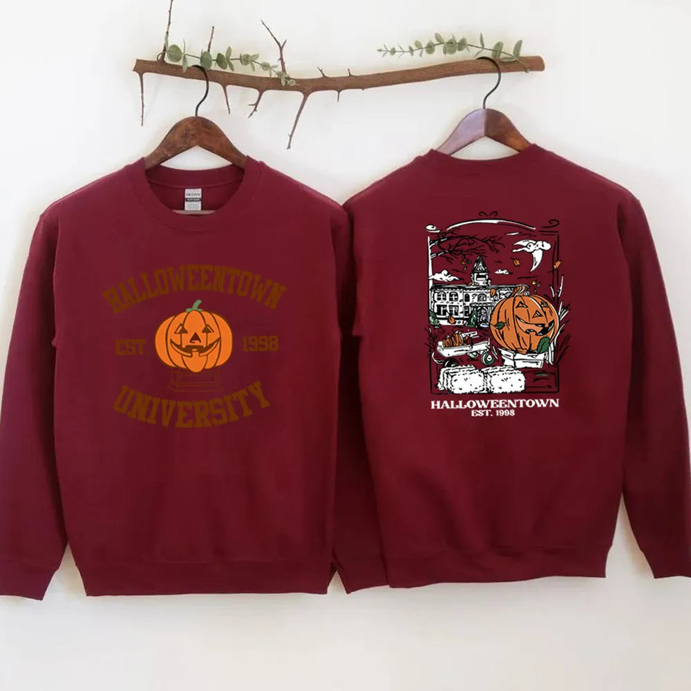 Lara Halloween Gespenst Vintage Pullover