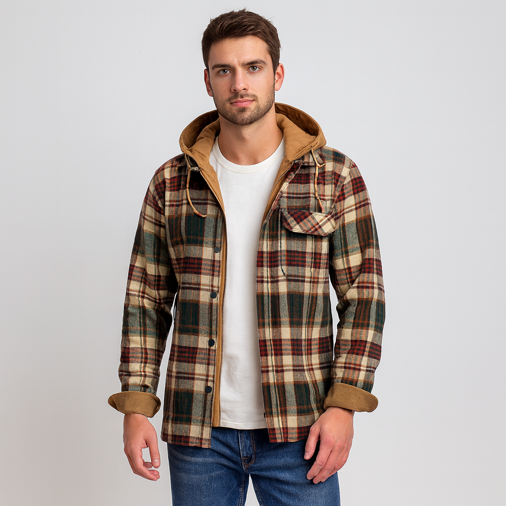 Alaric | Patchwork Karo-Jacke
