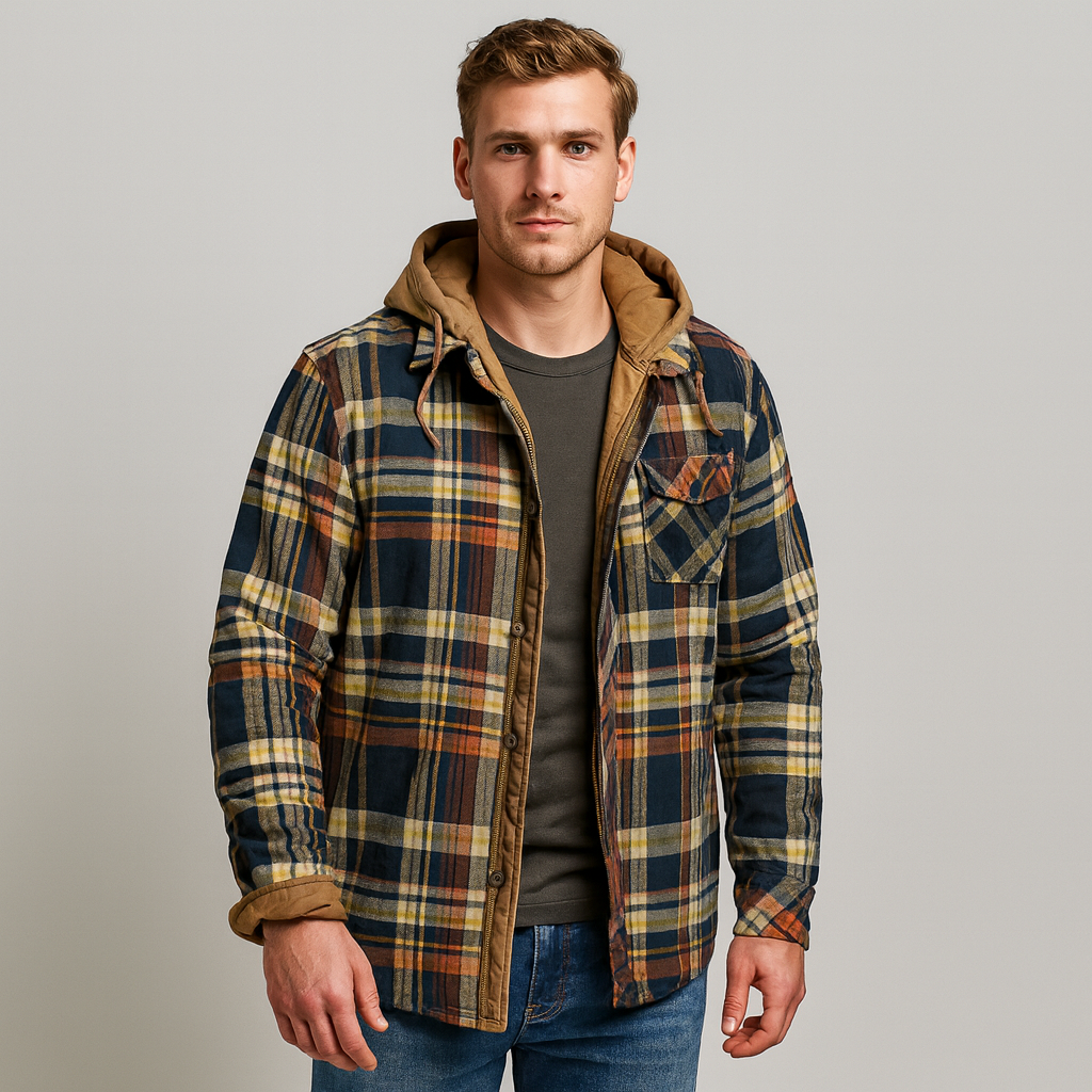 Alaric | Patchwork Karo-Jacke