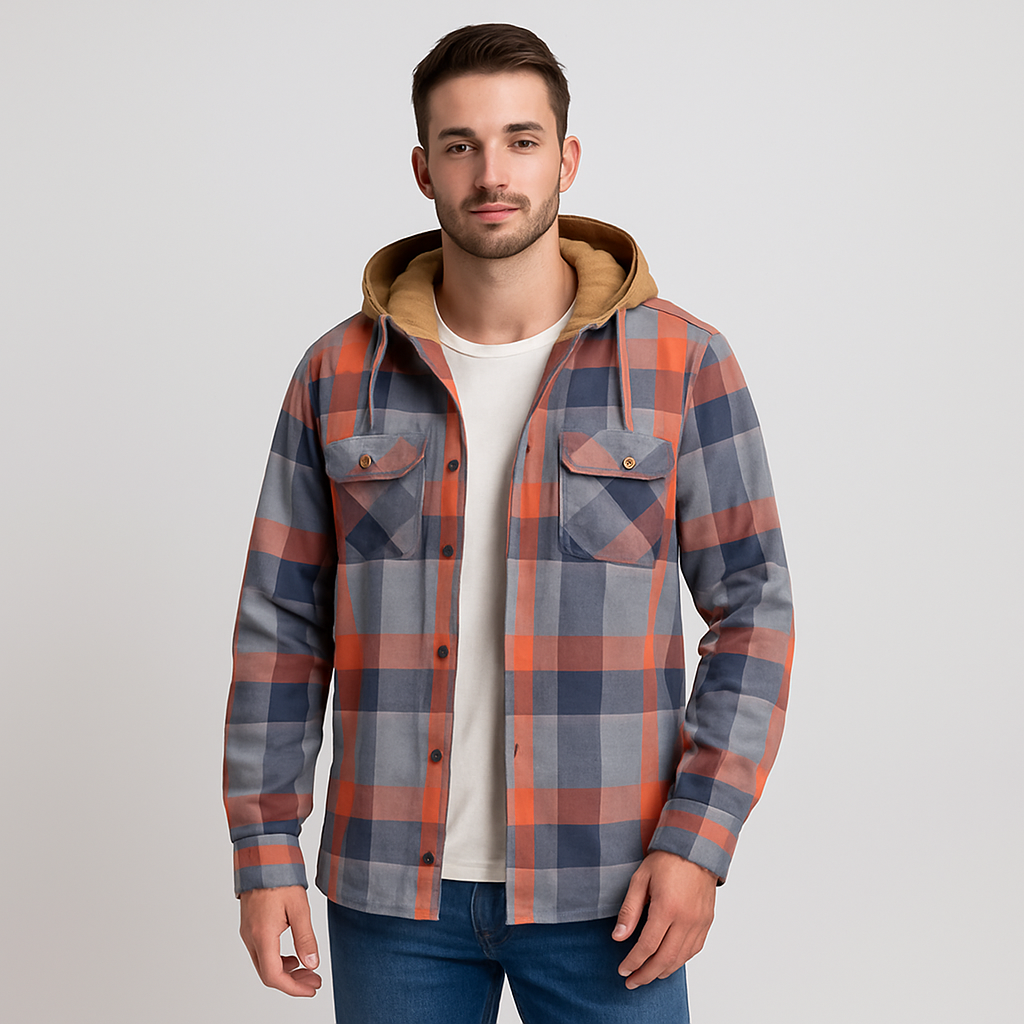 Alaric | Patchwork Karo-Jacke