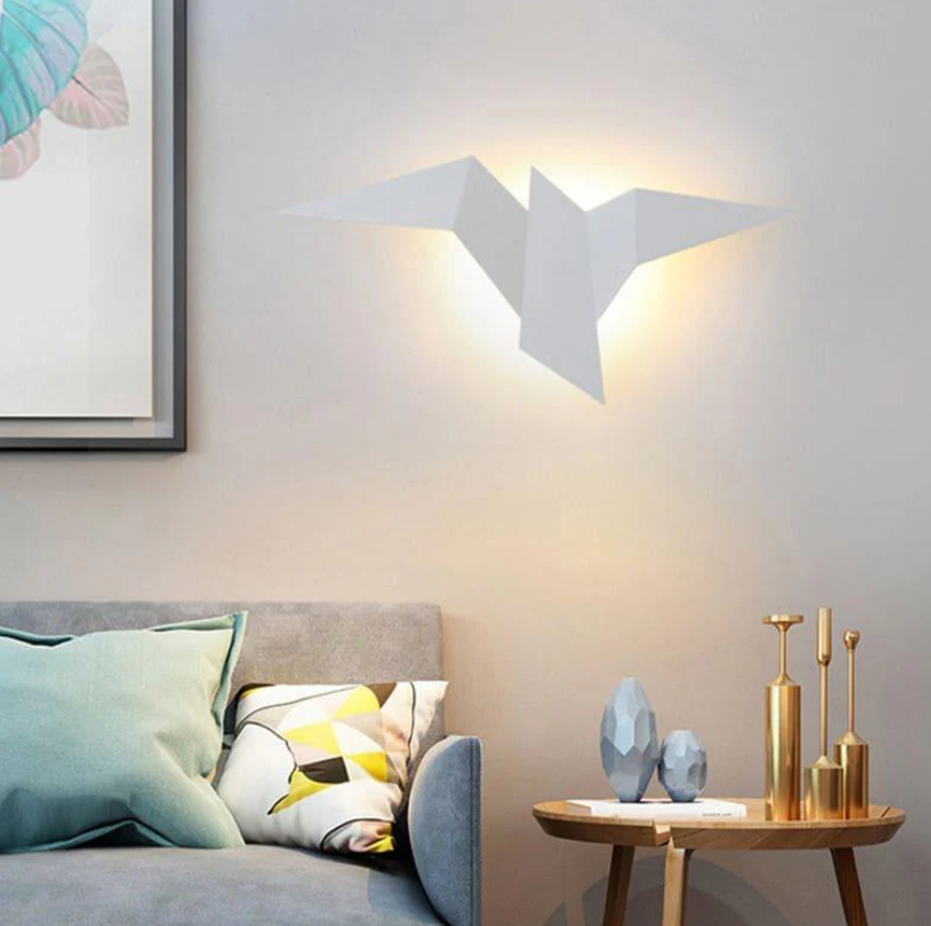 LumeNest – Künstlerische Vogel-Wandlampe für einen modernen Touch