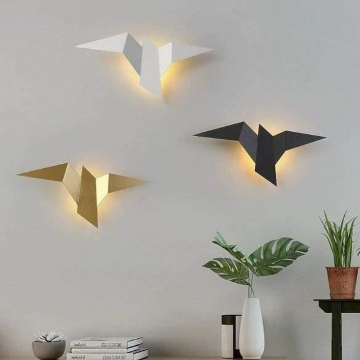 LumeNest – Künstlerische Vogel-Wandlampe für einen modernen Touch