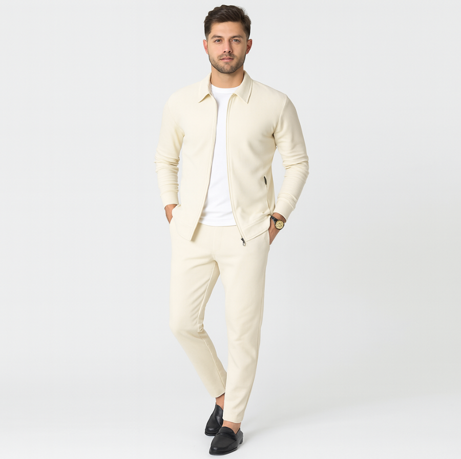 Arven | Modernes Jogginganzug-Set mit taillierter Jacke