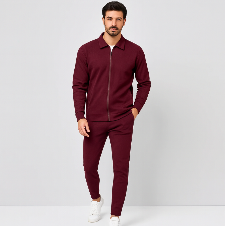 Arven | Modernes Jogginganzug-Set mit taillierter Jacke