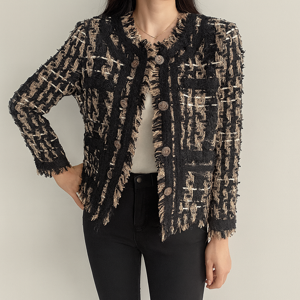 Aurivana | Lässige Quastenjacke