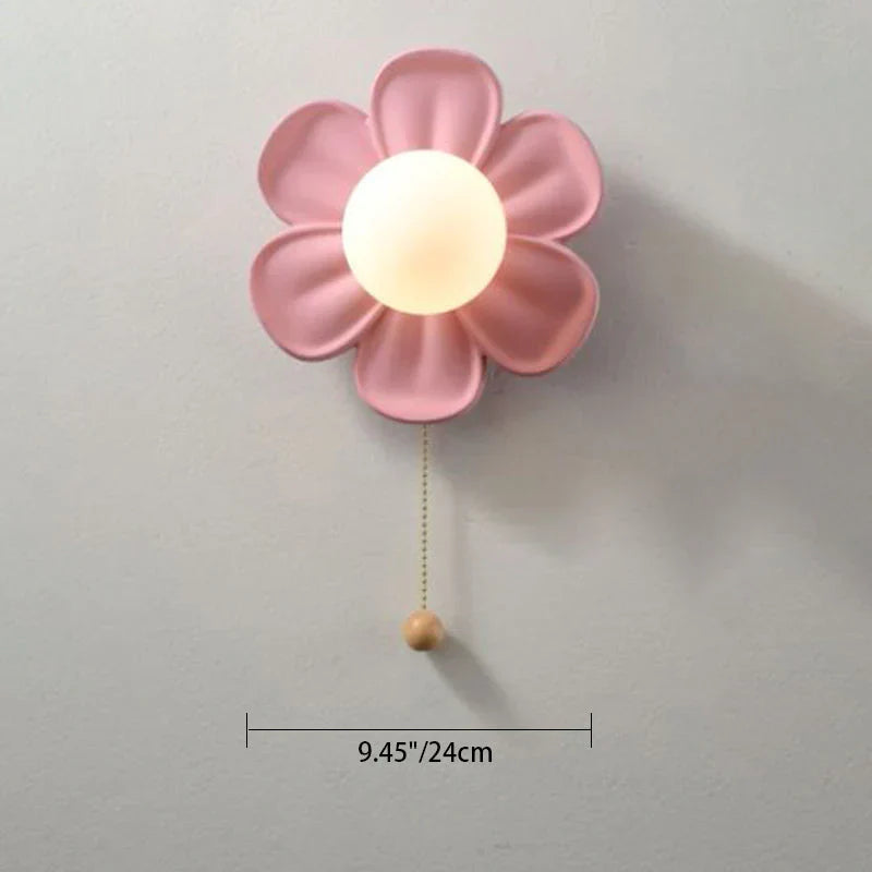 BlomstraLys Künstlerische Blumen Wandleuchte mit Elegantem Design
