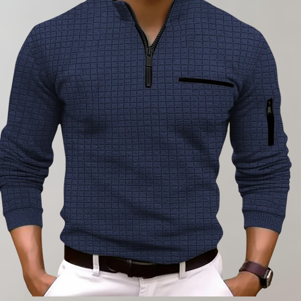 Noah Kvarte-Zip Pullover mit verstellbarem Styling