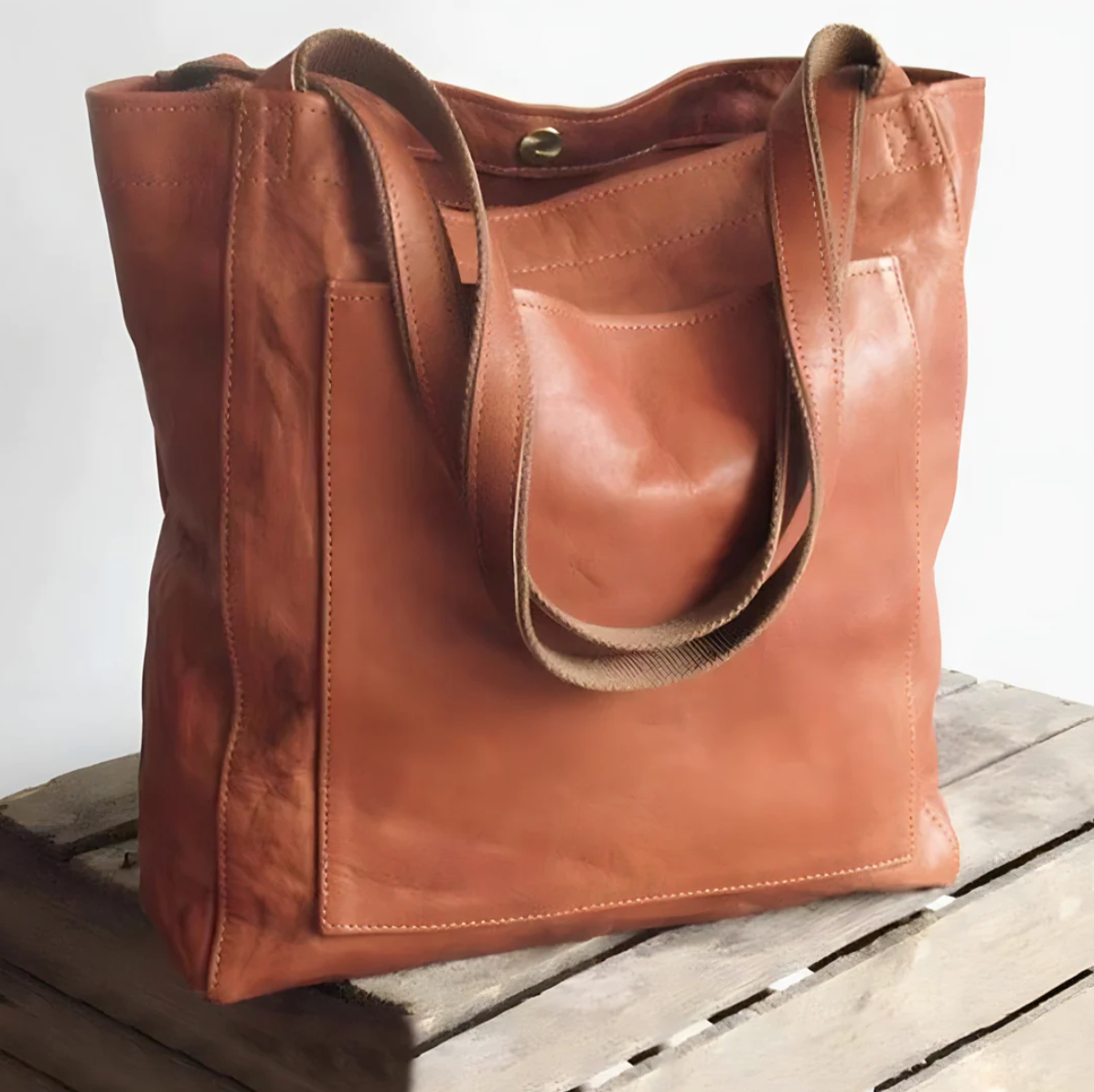 Handgefertigte, elegante Ledertasche